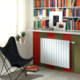Radiateur panneau acier acova fassane blanc 923w 600x888mm