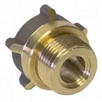 Raccord gaz b-p fer/fer mf 1p+ joint 20x150/bouteille la piece
