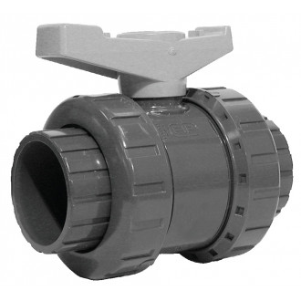 Robinet boisseau sphérique ff piscine pvc - Diamètre au choix