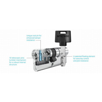 Cylindre mtl600 262s+ 100 50-50 nm pan service multlock - eum6p5050xx0xxxse