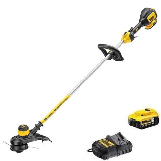 Coupe bordure repliable XR 18V 5Ah Li-Ion Brushless DEWALT - 1 batterie - DCMST561P1-QW