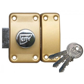 Verrou ISEO City 25 à bouton - Cylindre 70 mm - 10020701  Verrou ISEO City 25 à bouton - Cylindre 70 mm - 10020701