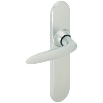Ensemble porte palière Jazz BEZAULT - Entraxe 195mm - Chromé velours I - 0511960 