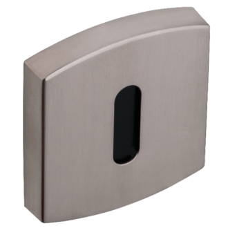 Paire de rosaces 6425 Muze BEZAULT - Platine aspect inox - Clé L - 865926