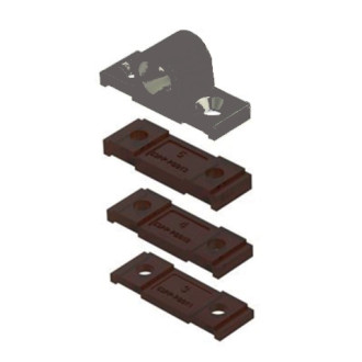 Kit gâche haute ALMA - Ral 9006 Gris - 240K-CER-9006