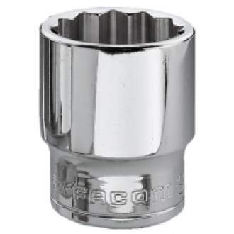 Douille 3/8 12 pans métriques de 12mm FACOM - J.12