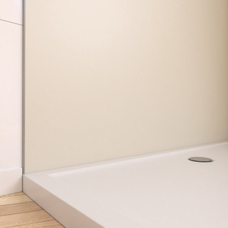 Lot 2 panneaux muraux ivoire 90 et 120x210 cm - profilés de jonction et finition - wall' it - Couleur de finition au choix