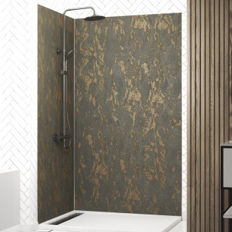Panneau mural pour salle de bains - finition pierre naturel venus - 120x210 cm - stone'it Aurlane - FAC802