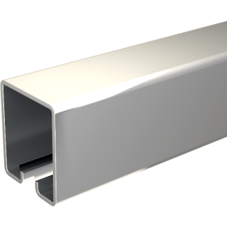 Rail acier galvanisé mantion - 62 x 55 mm - longueur 3 m - épaiss. 2 mm - 6255ge/300