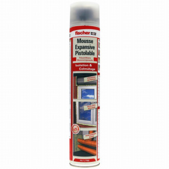 Mousse polyuréthane PUP 750 FISCHER Beige 750 ml - 53389