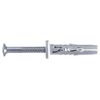 Boîte de 100 chevilles HIT M à douille plate SPIT - collerette 20 mm - L.42 mm - Ø 8 mm - 055378