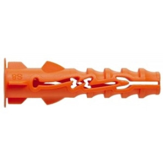 Boîte de 100 chevilles NYL avec collerette SPIT - Ø 6 mm - L.30 mm - 057070 