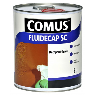 Fluidecap 5l - décapant liquide, pour lasures, vernis et peintures - comus
