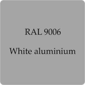 Rosace cylindre à clipper 2100C FAPIM - Gris 9006 - 2100C_G5