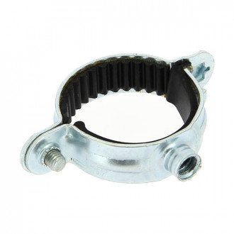 Collier isophonique acier simple tube o32