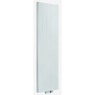 Radiateur panneau acier VERTEX STYLE 2 lames + 1 rangée d ailettes (21) - H: 2000 mm - L: 600 mm - 1962 W