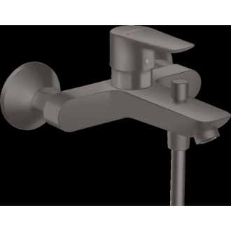 Mitigeur bain/douche HANSGROHE Talis E  noir chromé brossé - 71740340