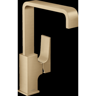Mitigeur de lavabo HANSGROHE Metropol  poignée manette, bonde Push-Open bronze brossé - 32511140