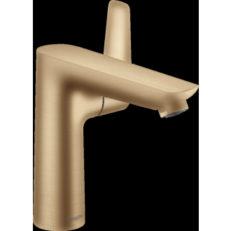 Mitigeur de lavabo HANSGROHE Talis E  150, avec tirette et vidage bronze brossé - 71754140