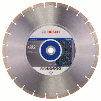Disque à tronçonner diamanté Standard for Stone 2 608 602 603 x 350 x 20,00/25,40* x 3.1 x 10