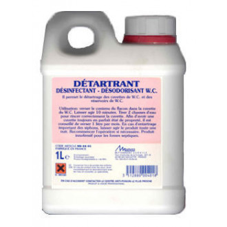 Détartrant désinfectant WC - Le bidon 1 litre