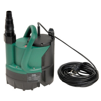 Pompe submersible de relevage verty nova eaux claires - verty nova 200 - 0,22 kw - plage débit: 0 à 6 m3/h
