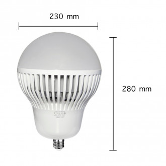Ampoule led e40 l8 cloche 100w 220v 120 - couleur eclairage : blanc froid 6000k - 8000k