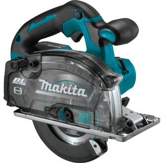 Scie circulaire à métaux 18 v li-ion ø 150 mm makita - sans batterie, ni chargeur - dcs553zj