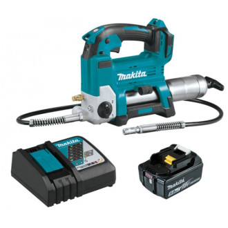 Pompe à graisse 18v li-ion 5ah makita + 1 batterie - dgp180rt