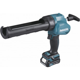 Pistolet à mastic 12 V CXT Li-Ion 2 Ah 5000 N  MAKITA - 2 batteries, chargeur, coffret - CG100DSAEA