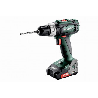 Perceuse à percussion METABO - SB 18V - L 2 x 2,0 Ah Li-Power, SC 30, coffret - 602317500