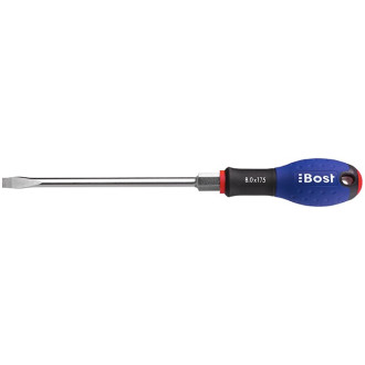 Tournevis BOST avec écrou 6 pans mécanicien - Lame plate Expert - 8 X 175 mm - 624360