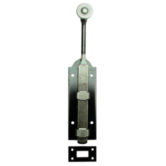 Verrou du midi coulissant mermier sa - fer brut - 25 cm - 426251