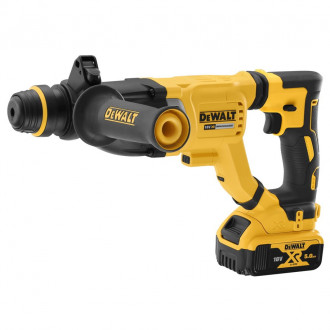 Perforateur-burineur sds-plus xr 18v 5ah li-ion dewalt - 3 joules - ø28 mm - en coffret avec batterie et chageur - dch263p1-qw
