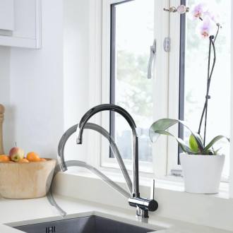 Mitigeur évier à bec rabattable CLEVER - 61105