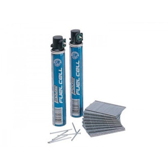Pointe F16 galva + Gaz - L. 38 mm - Pack de 2000 - 300271