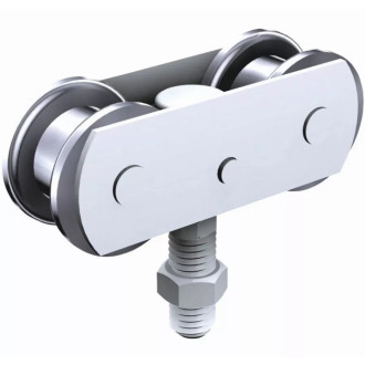 Monture pivotante 633A MANTION SA - Série 600 Sportub - Galets - Réglable - 633A