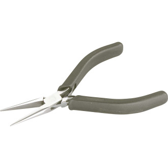 Pince electronique bec 1/2 rond court sam - 554