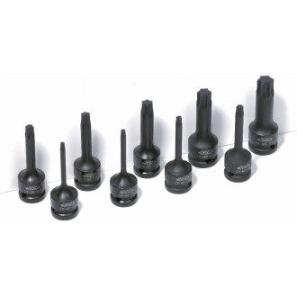 Douille tournevis 1/2 a chocs longue torx taille t40 SAM - NST40