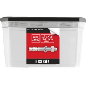 Goujon ESSBOX SCELL-IT ancrage - ØM8 mm x 130 mm - Boite de 50 - EX-92051108130