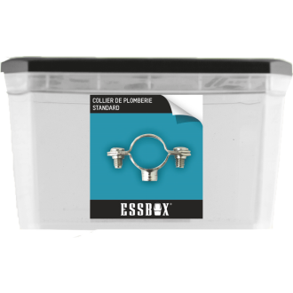 Collier de plomberie essbox scell-it simple standard ø 32 mm - ø7 mm x 150 mm - boite de 50 - ex-93201132