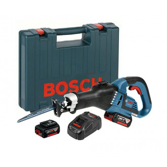 Scie sabre gsa 18v-32 bosch - 2 batteries li-ion 5ah - 06016a8106