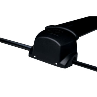 Serrure anti-panique coupe feu Fluid noir 2 points haut/bas JPM - 900 mm - FL2090-02-0A