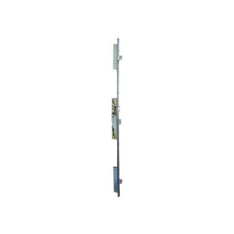 Serrure 3 points 92MTX METALUX pêne basculant 1/2 tour U7/45 mm - Sans gâche - F1U7450200