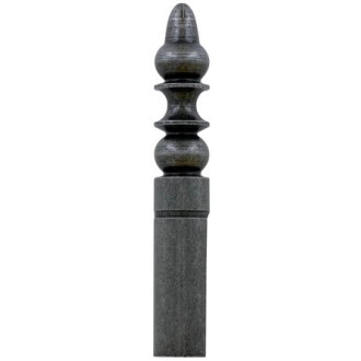 Cache-fiche n°3 Reg. Ø16X110 acier BROS - patiné verni - 3AEX163