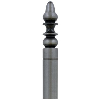 Cache-fiche rustique n°3 acier cémenté BOUVET poli verni - 3A138033