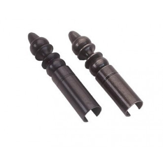 Cache-fiche rustique n°3 acier bros pour fiche 13x80 - noir - 3a1380b