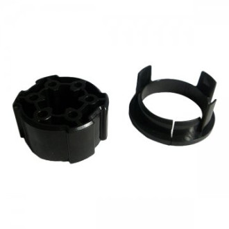 Adaptation roue et couronne ls40 pour axe soliso diam 44,5