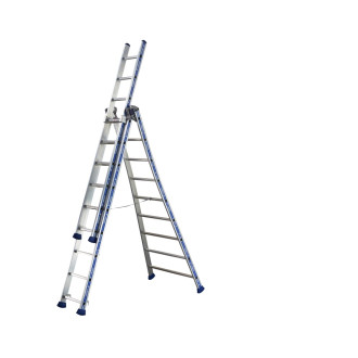 Echelle transformable 3x9  haut 2,65 - platinium