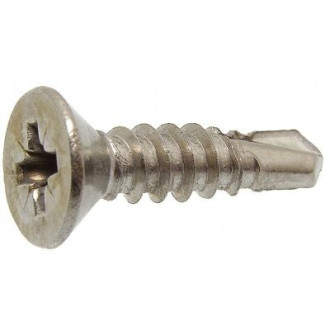 Boîte 200 vis auto-perceuses tête fraisée pozidrive acton - pz4.8 x 19 mm - 624324.8x19